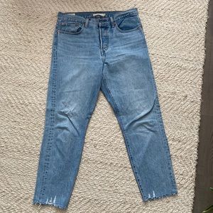 Vintage Levi Wedgie denim